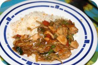 japans kip teriyaki met nasi 